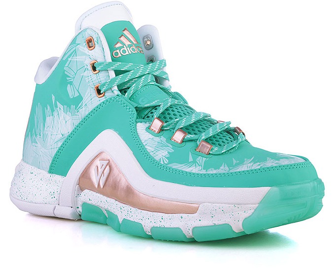 Adidas J “Christmas” (menta/blanco/cobre)