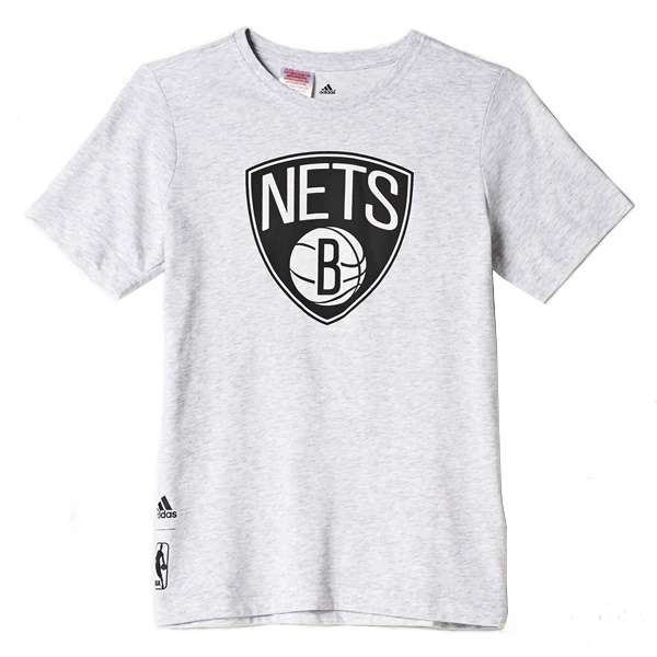Adidas Niño NBA FanWear Brooklyn Nets (gris)