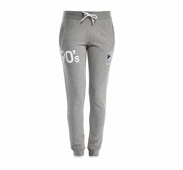 pantalon reebok blanco