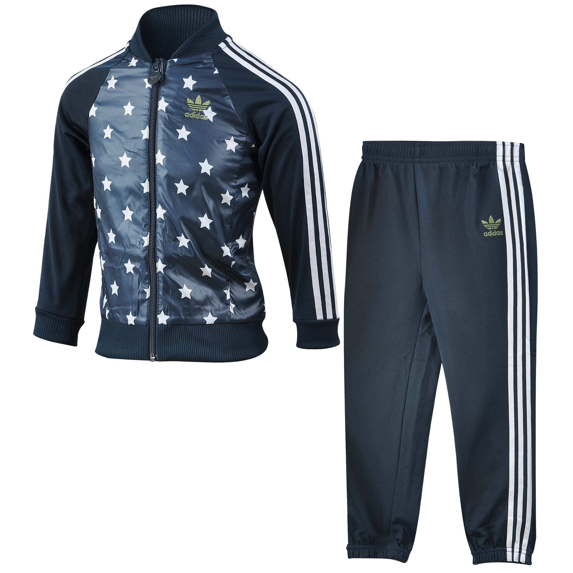 Adidas Originals Infantil Superstar (azul petroleo/blanc
