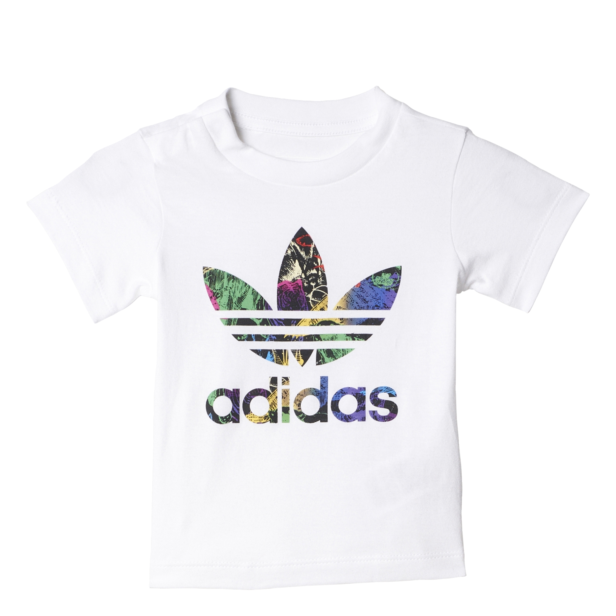 Adidas Originals Bebe Camiseta Animal white