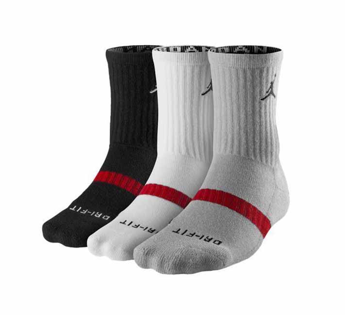 Dri-FIT Sock (014/black/white/matte silver)