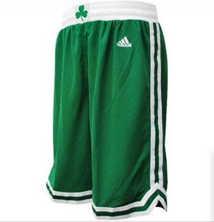 Ordinario Qué hoja Adidas Short NBA Boston Celtics (verde/blanco)
