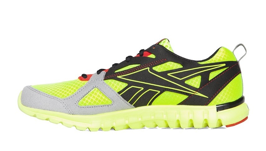 reebok hombre amarillo
