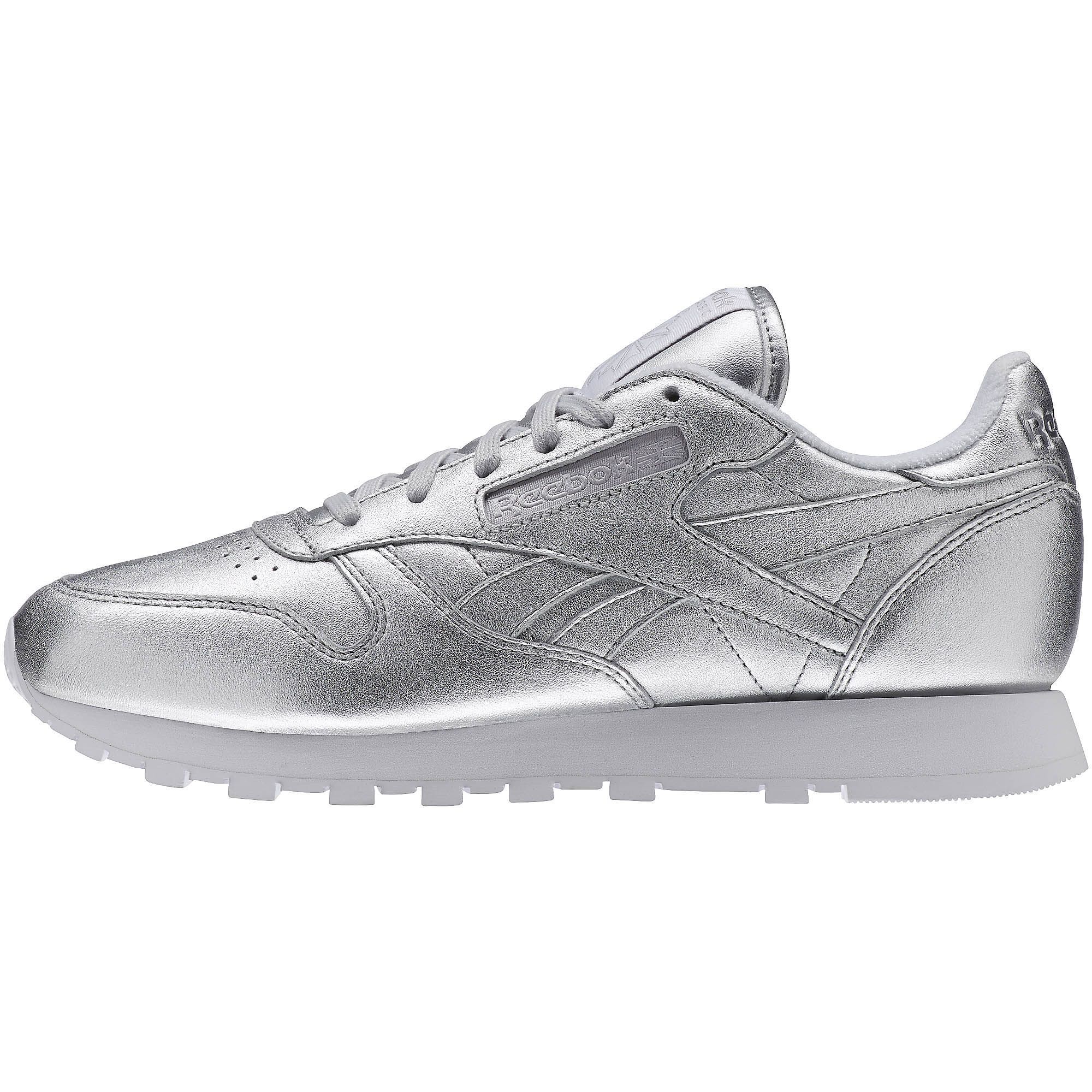 Reebok Classic Lather X Face Stockholm" (plata/blanco)