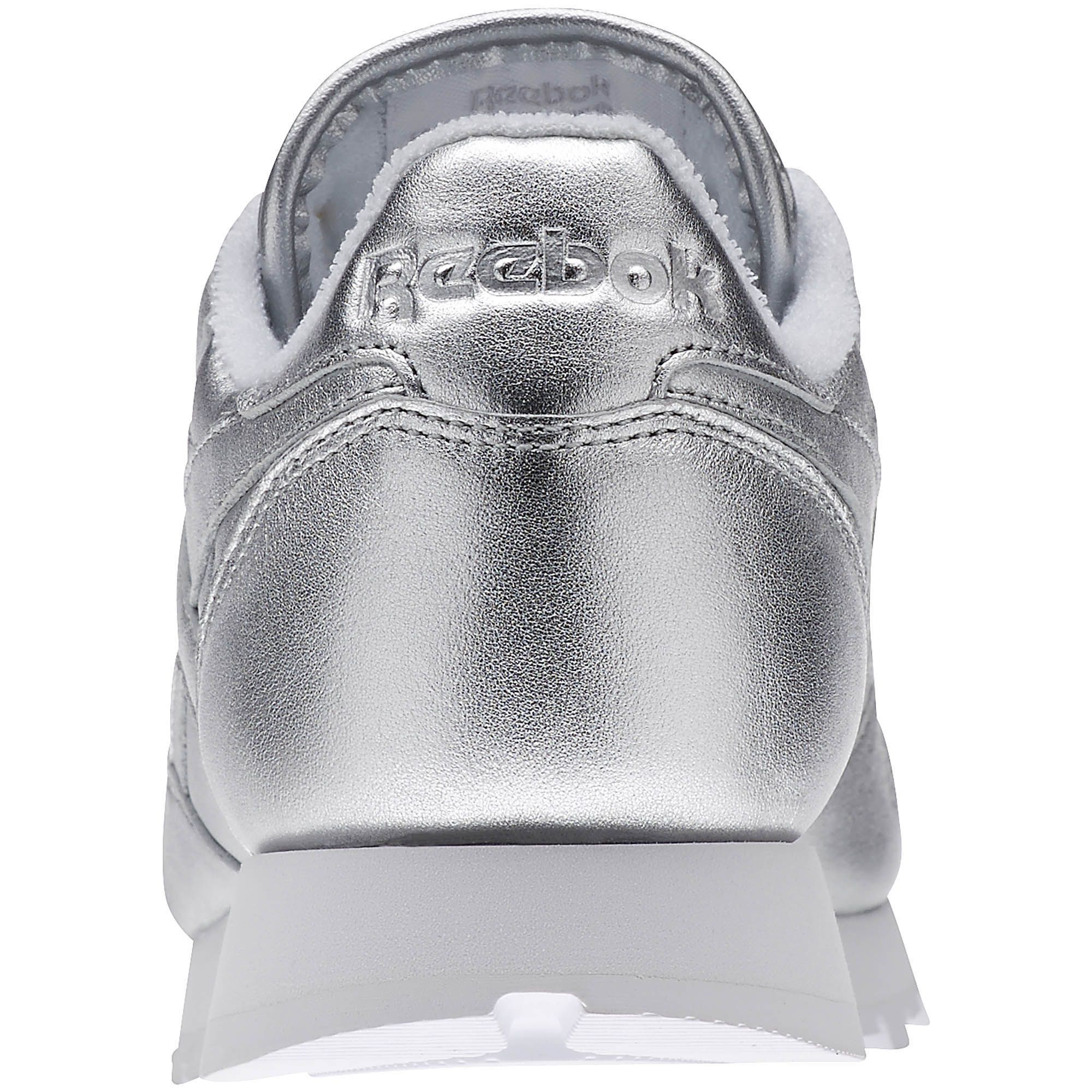 bolsa reebok classic plata