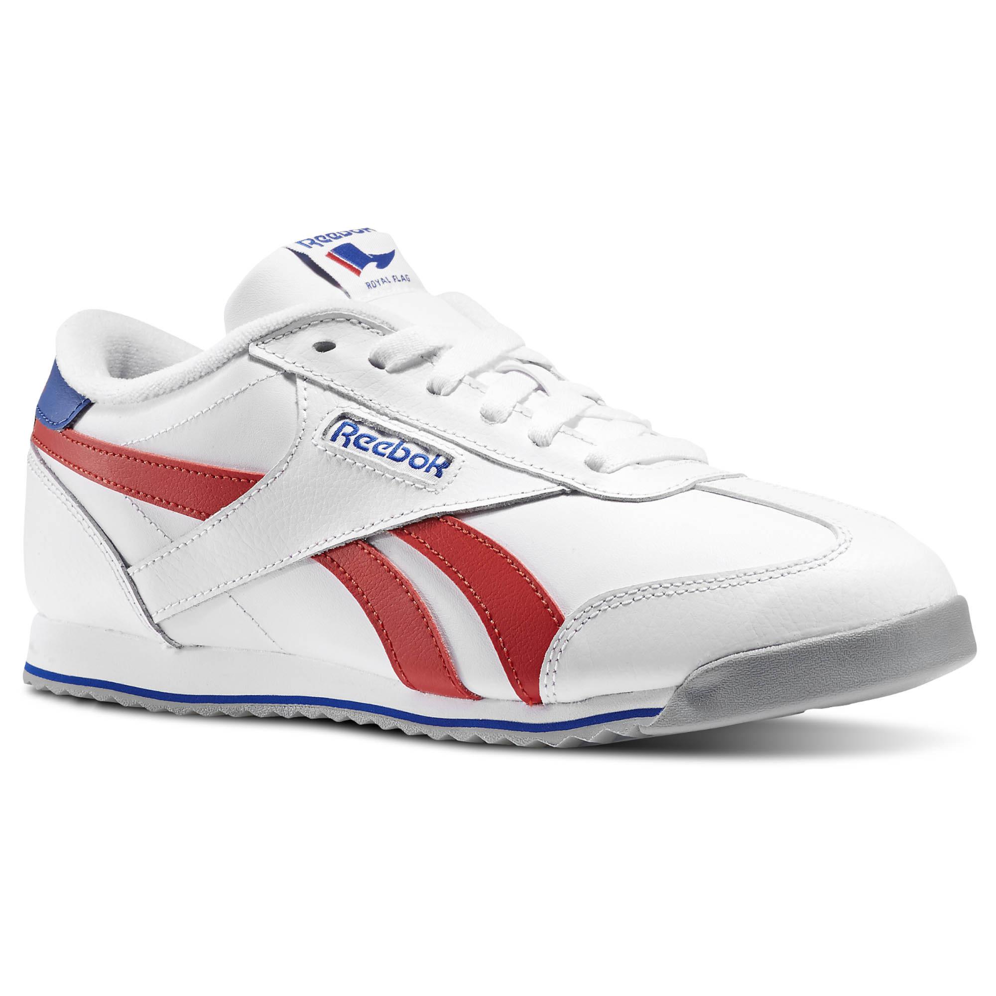 reebok classic blancas y azules