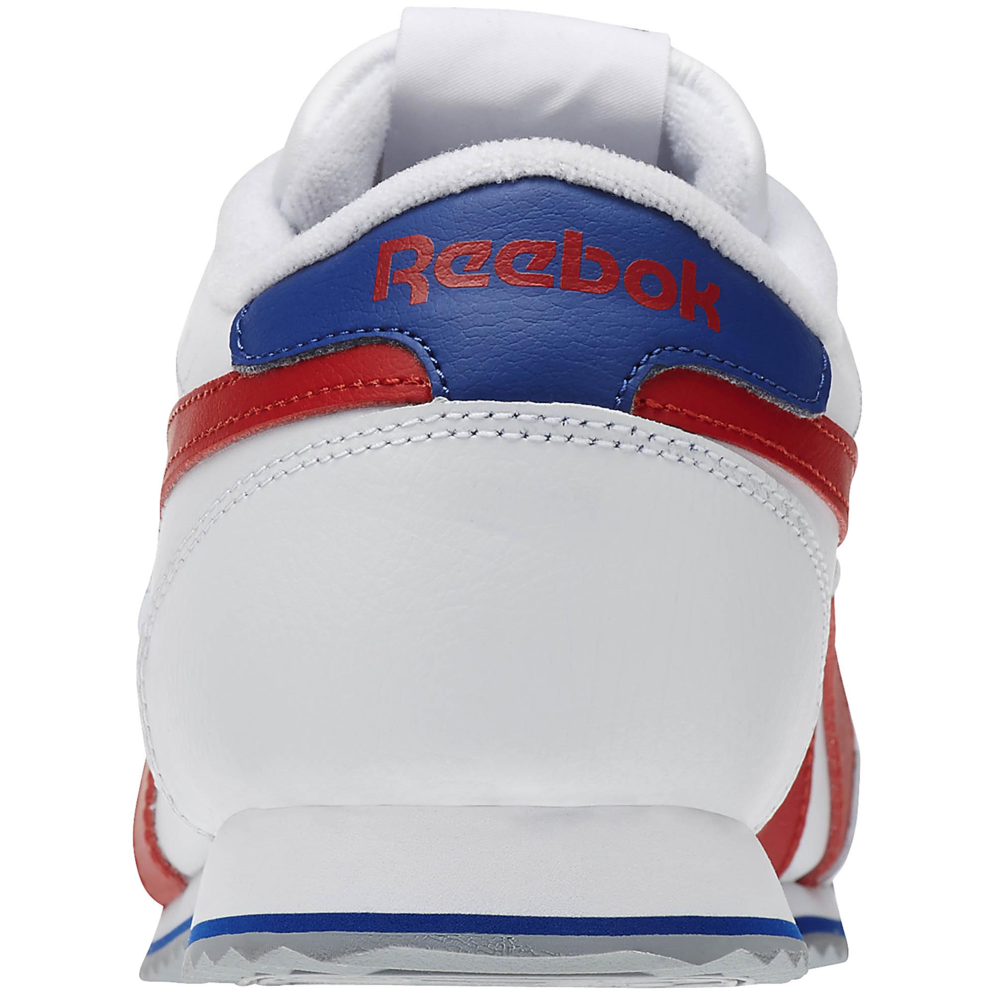 reebok blanco con azul