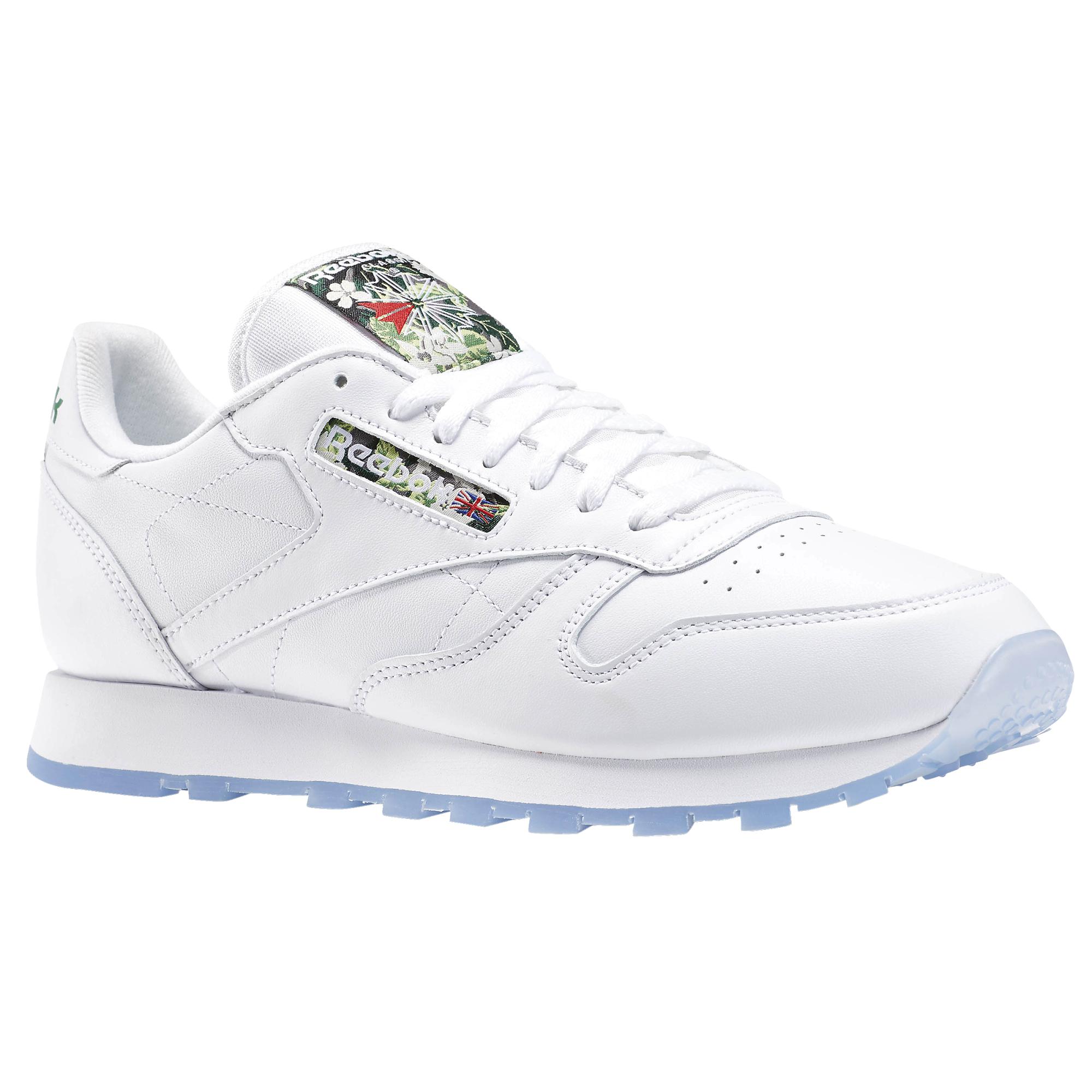 REEBOK ZAPATILLAS MUJER - CLASSIC LEATHER white - megasports