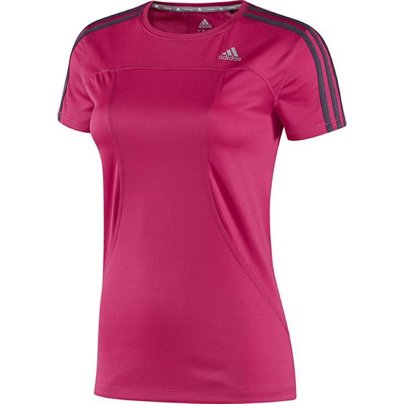 Expansión suerte Crudo Adidas Camiseta Response 3-Stripes Tee (rosa)