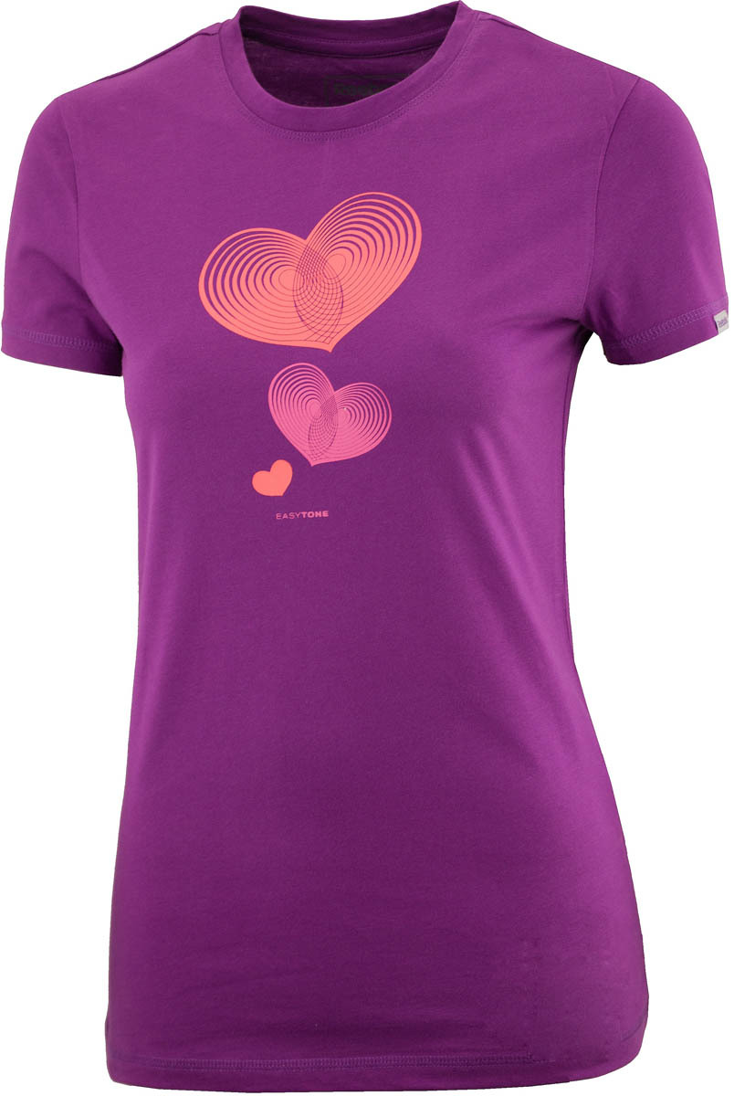 Camisetas reebok mujer purpura online
