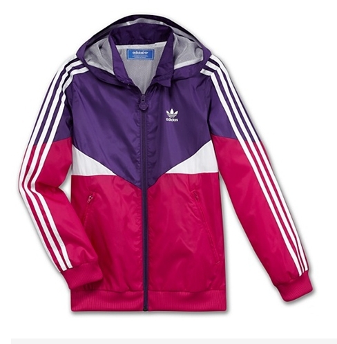 Chaqueta J Colorado Windbreaker (purpura/rosa/blanco)