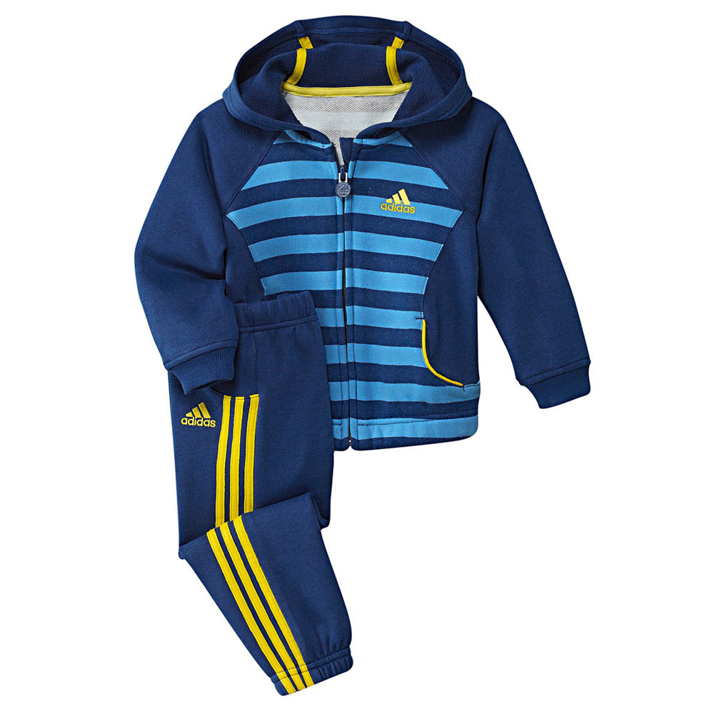 Adidas Ch ndal I J B Jogger TS marino azul amarillo