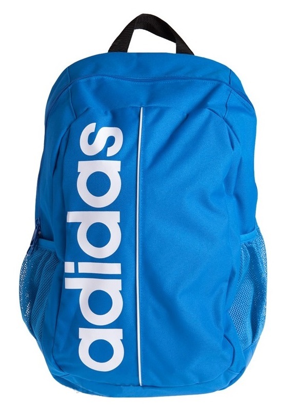 Abigarrado niebla béisbol Adidas Mochila Essential Linear BP (azul/blanco)