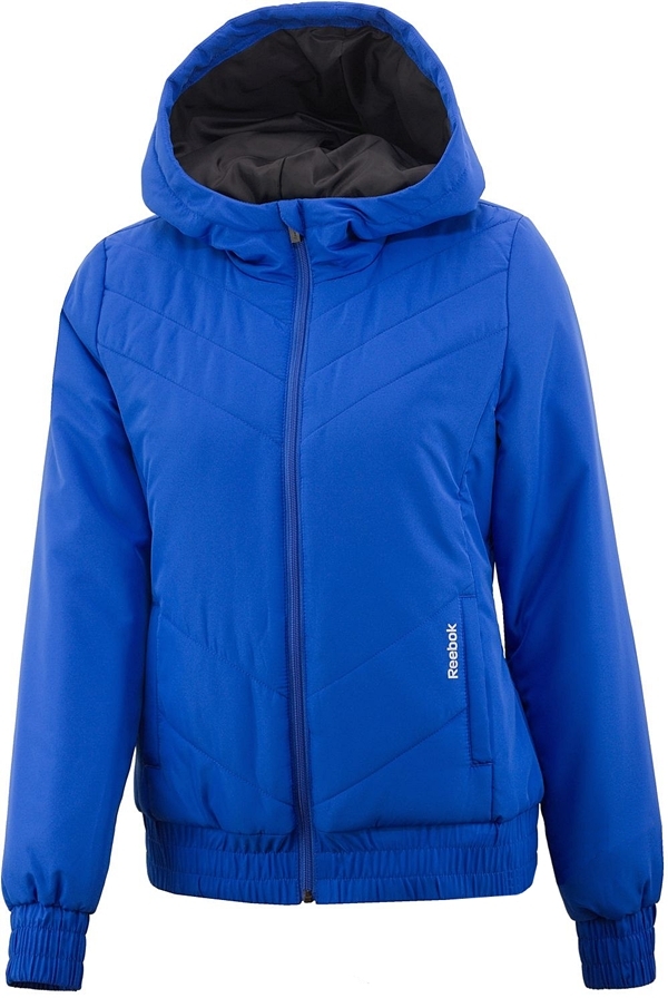 chaqueta reebok vintage azul