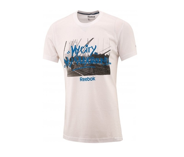 camisetas reebok hombre blanco