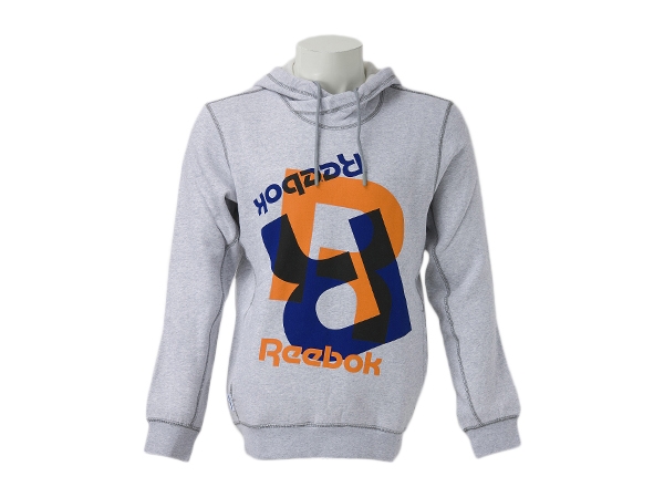 sudadera reebok classic gris