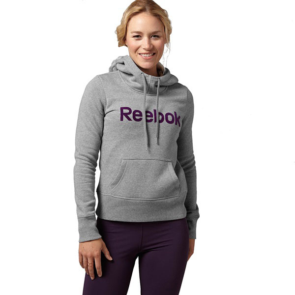 sudadera reebok gris