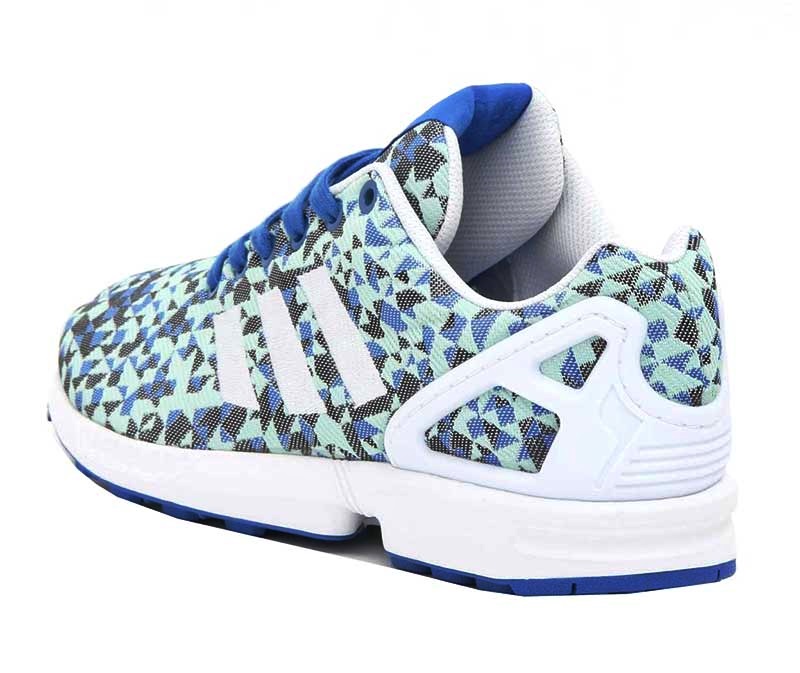 zx flux azul