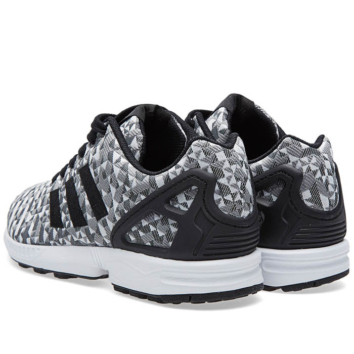 Disco cortar Correctamente Adidas Originals ZX Flux Weave "Pixel" (negro/blanco/gris)