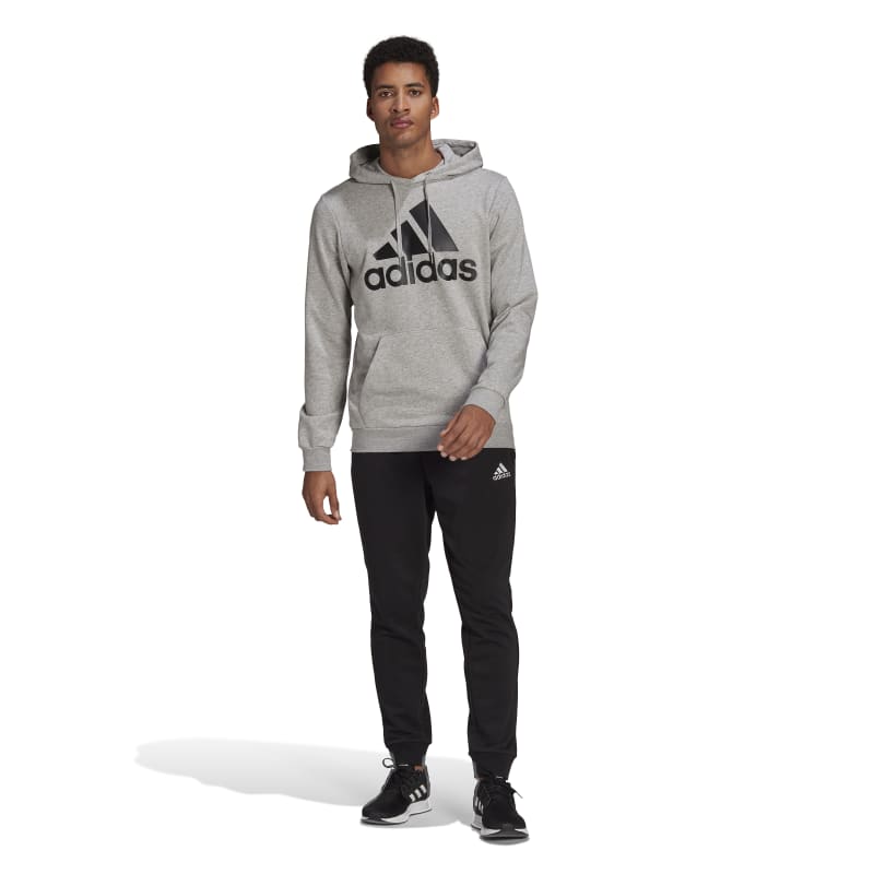 Haciendo Motear Pirata Adidas Aeroready Essentials Kangaroo Big Logo(medium grey)