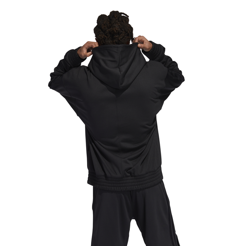 Adidas Basketball Legend Winter Hoodie Black
