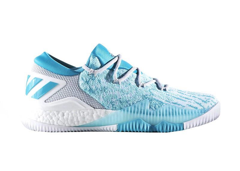 Crazylight Low 2016 Aqua" (clear aqua/white)