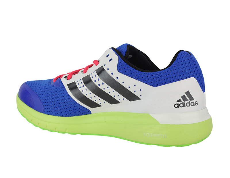 Adidas M (azul/lima/blanco/fucsia/negro)