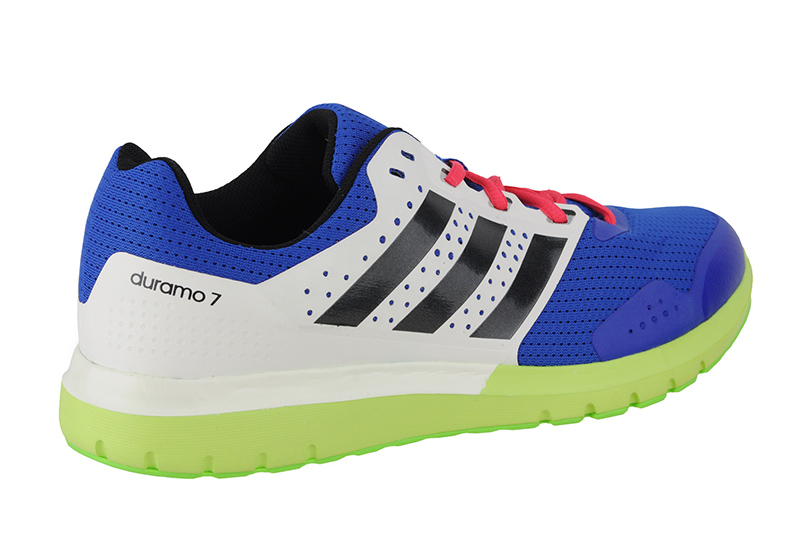 Adidas M (azul/lima/blanco/fucsia/negro)