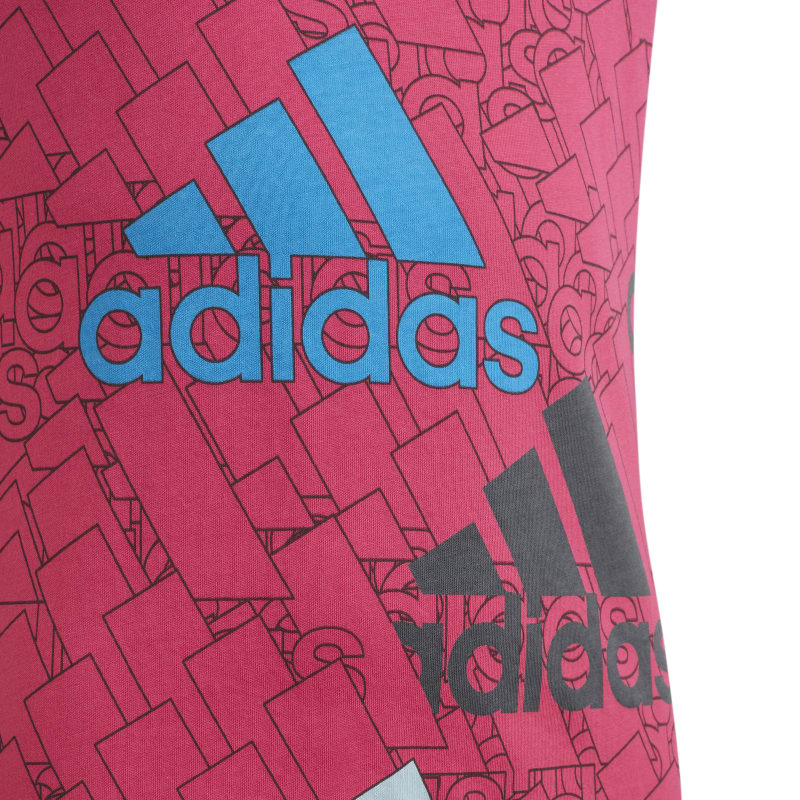 Brutal semiconductor Maestro Adidas Essentials Brand Love Print T-Shirt (Magenta)
