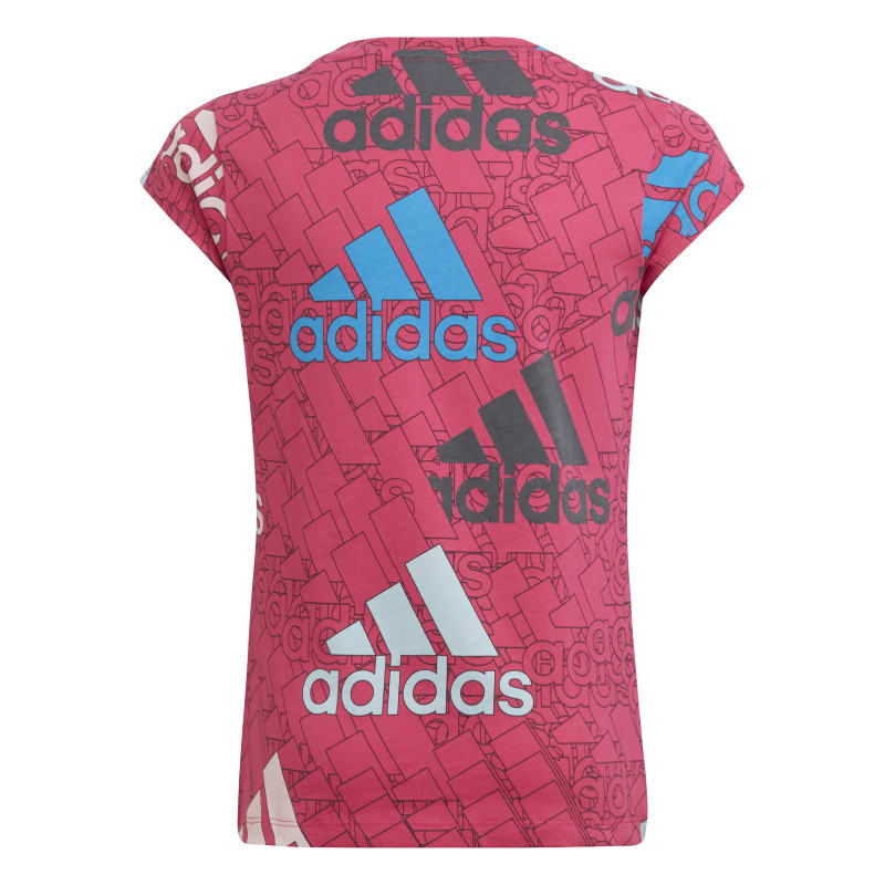 Adidas Brand Love T-Shirt (Magenta)