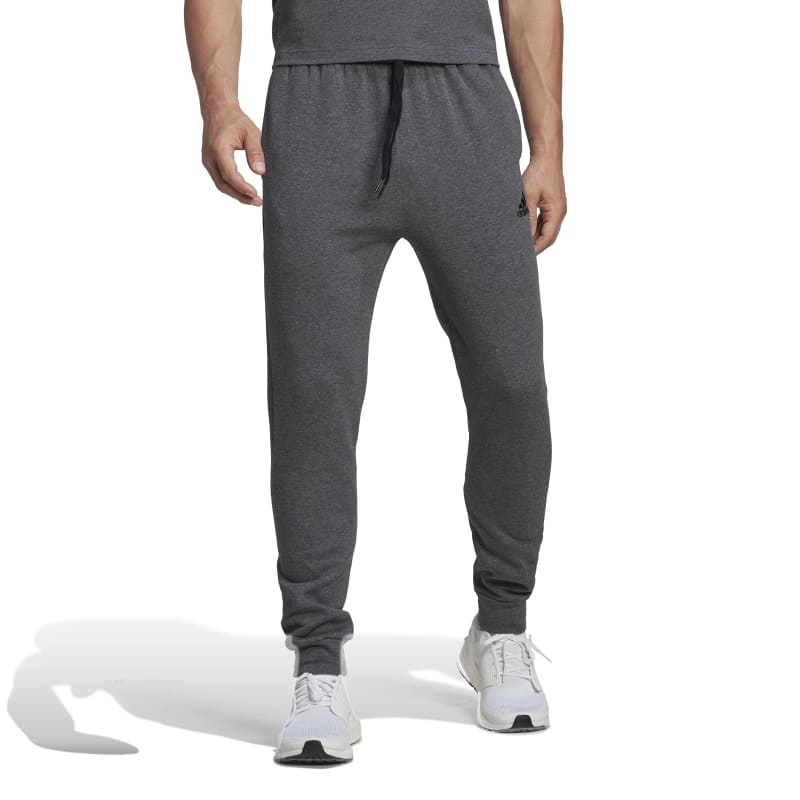 Limpiar el piso Barry antena Adidas Essentials Fleece Regular Tapered Joggers (grey)