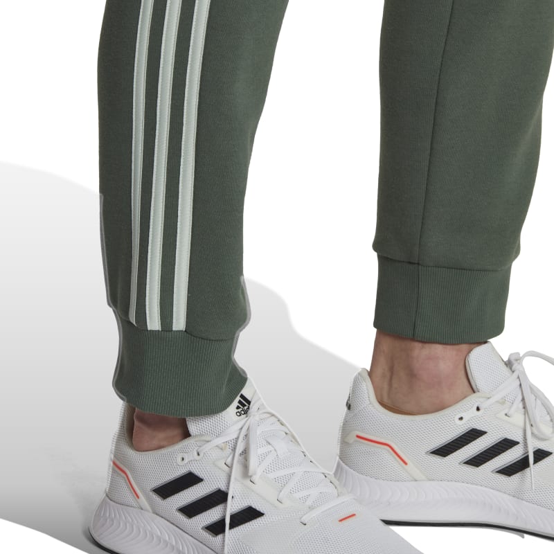 Adidas Essentials Fleece 3-Stripes Joggers (green)