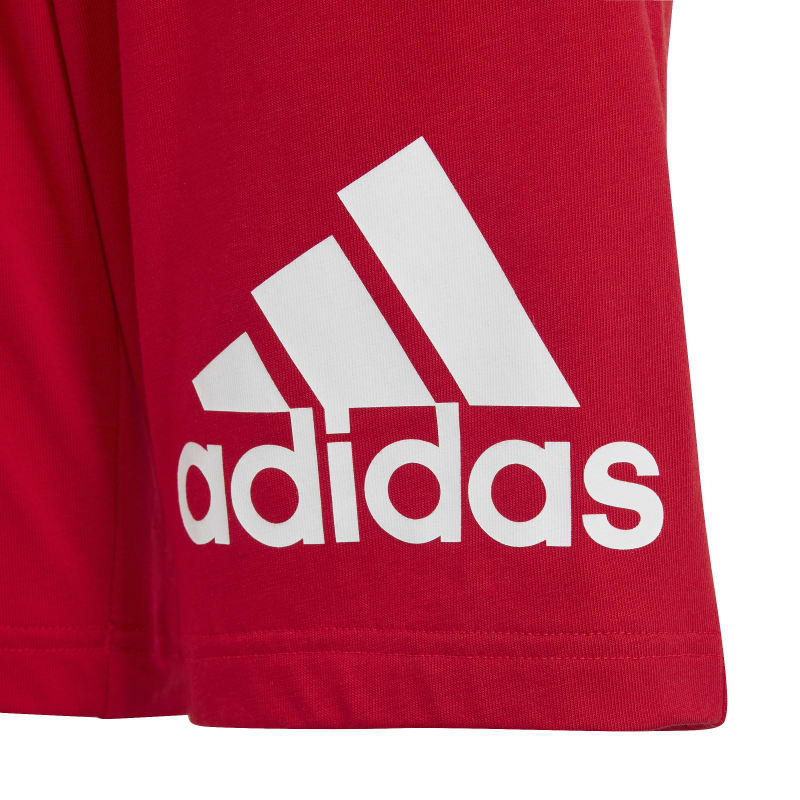Asesinar En contra Alrededores Adidas Essentials Junior Big Logo Short "Team Red"