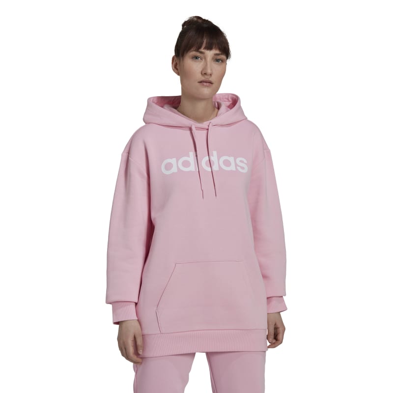 pink) Fleece Adidas (true Hoodie Oversize Essentials