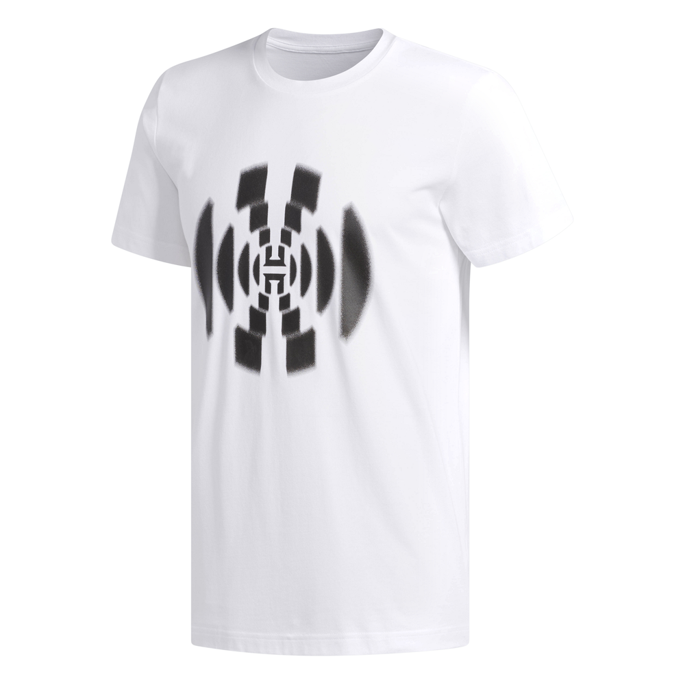 Adidas GFX Harden Logo Tee White manelsanchez