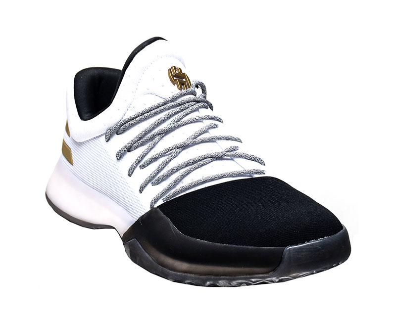 Adidas Harden Vol. 1 white/core black/gold