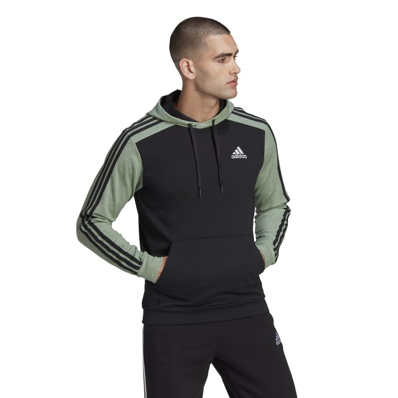 Fraseología imitar trimestre Adidas Hoodie Essentials Melange French Terry(Green Oxide)