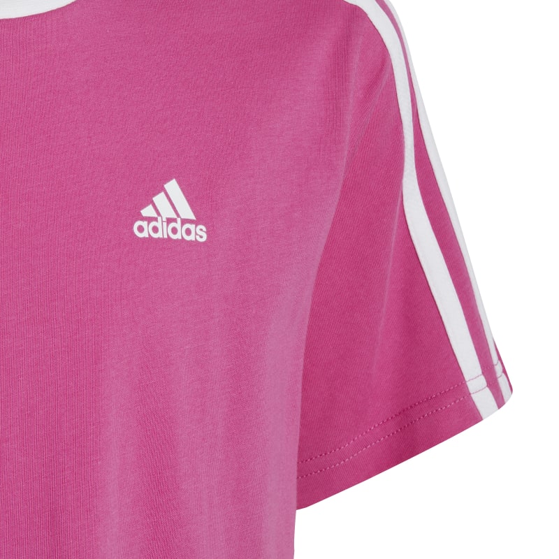 Loose T-shirt 3-Stripes Essentials Boyfriend(Pink)