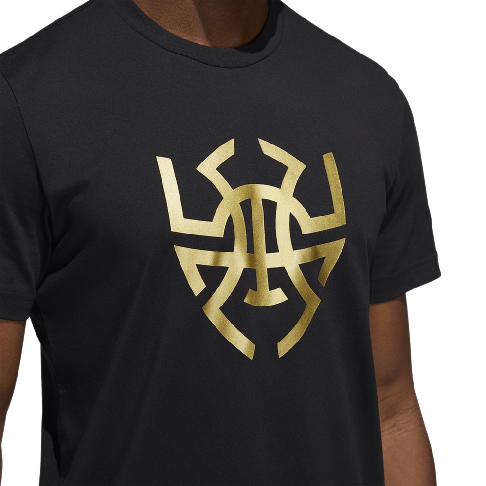 Adidas Donovan Mitchell Logo Spider Tee