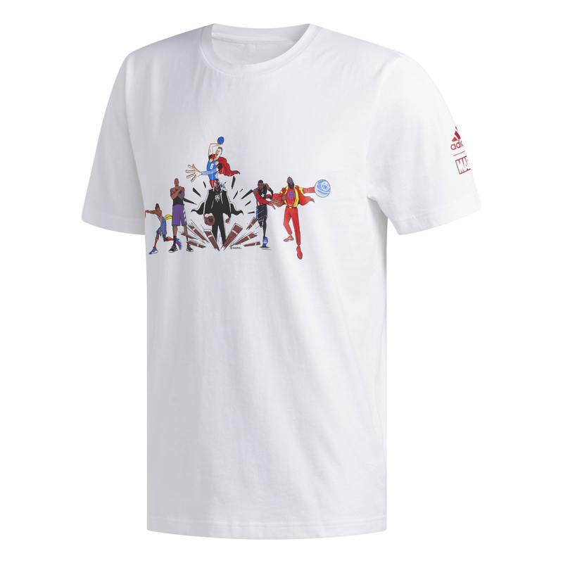 Credo reinado mármol Adidas Marvel Heroes Assemble (white) - manelsanchez.com