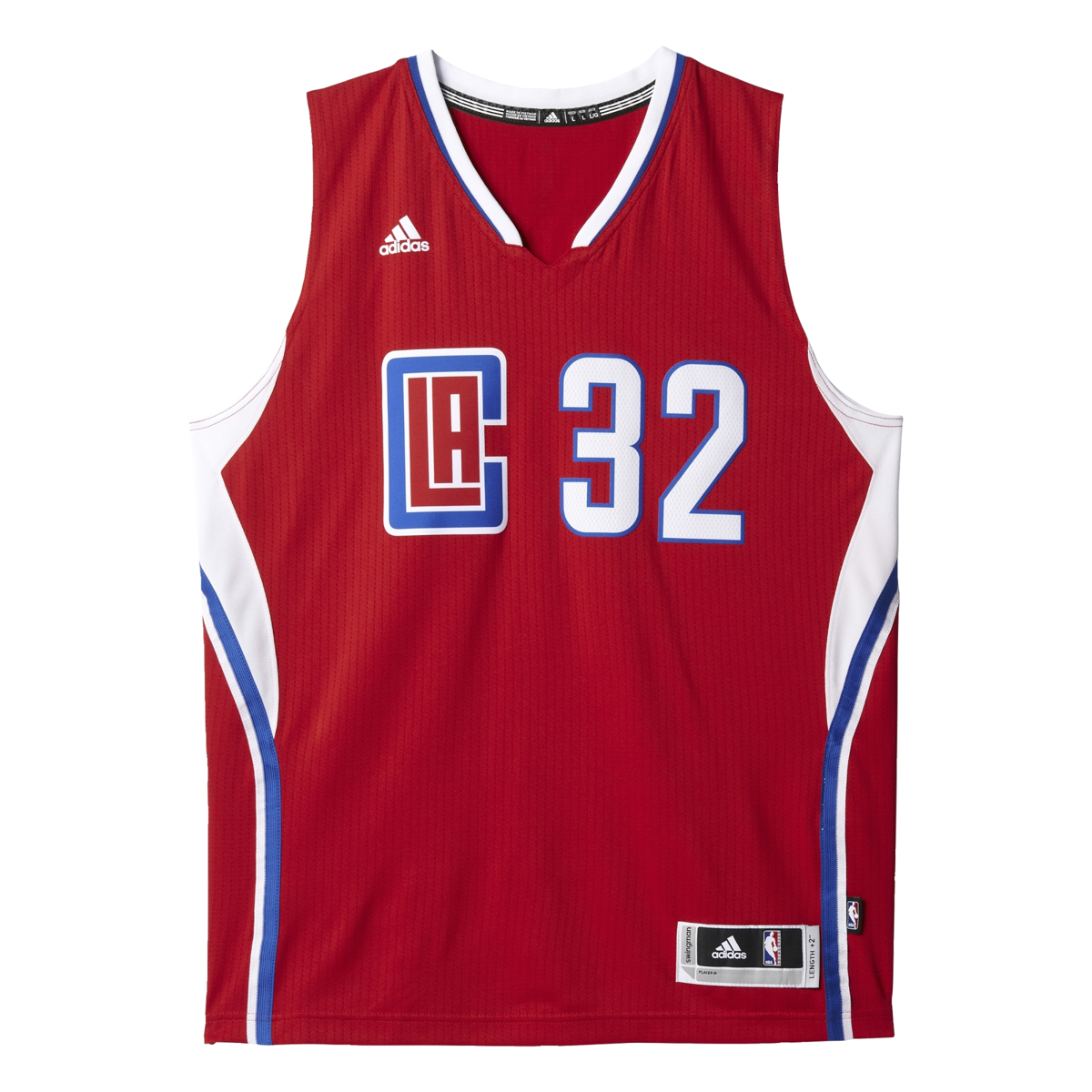 L.A. CLIPPERS / ADIDAS SWINGMAN / GRIFFIN - NEW w TAGS - XXL Length +2  Jersey