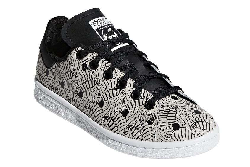 Cooperación contenido lo hizo Adidas Origials Junior Stan Smith "Zebra Stripes" (clear brown/f