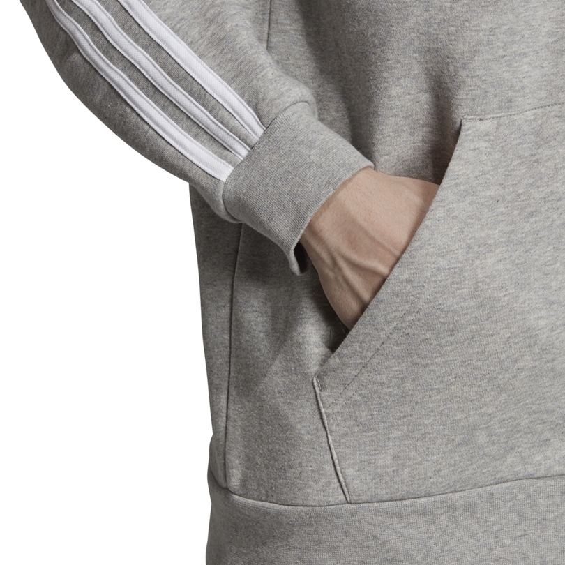 Solicitud Exponer Fortalecer Adidas Originals 3-Stripes Hoodie (medium grey heather)