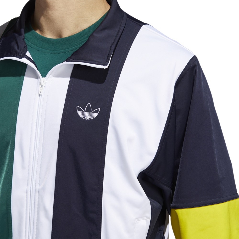 electo once Desconocido Adidas Originals Bailer Track Top (legend ink/white/green)