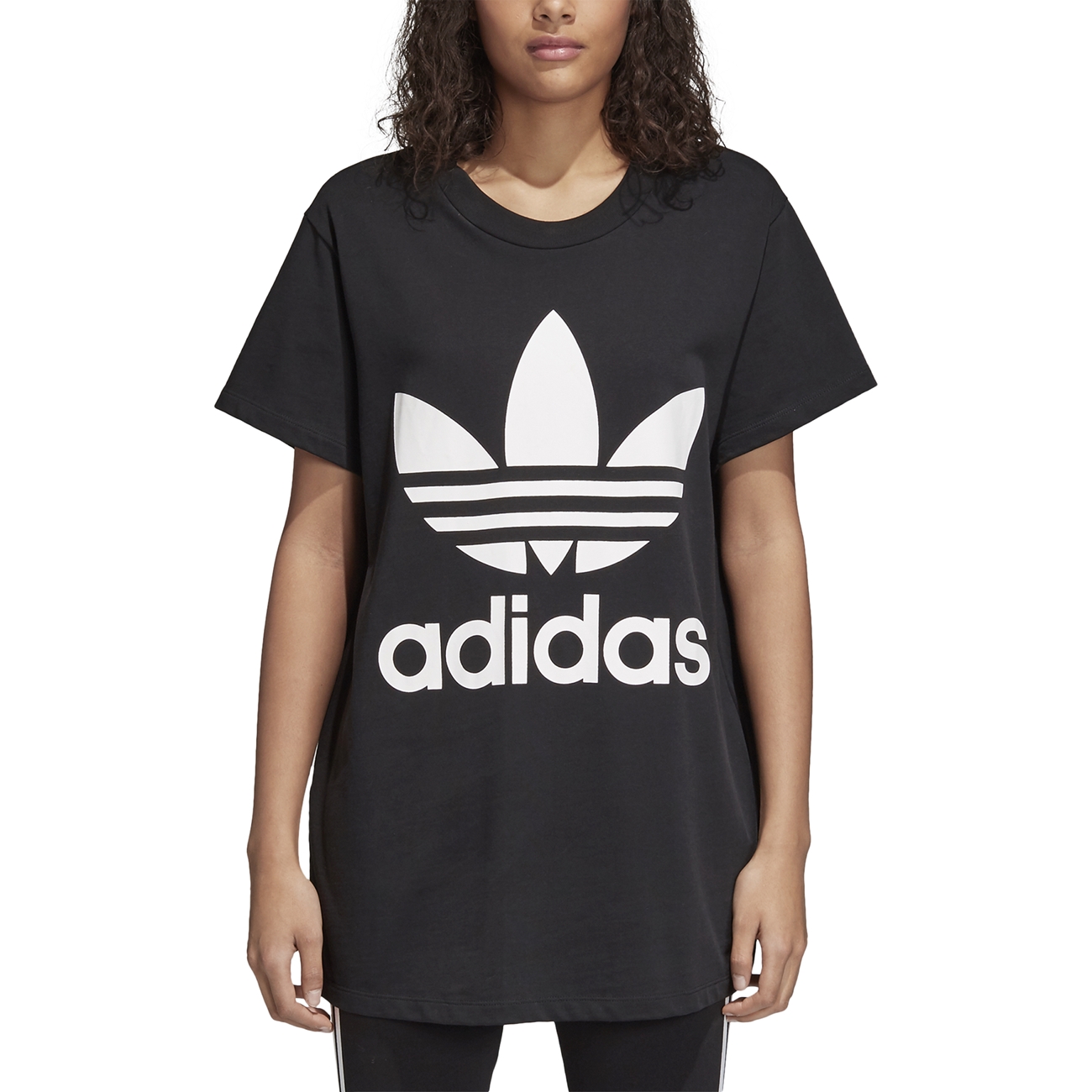 Originals Big Trefoil Oversize Tee (black)