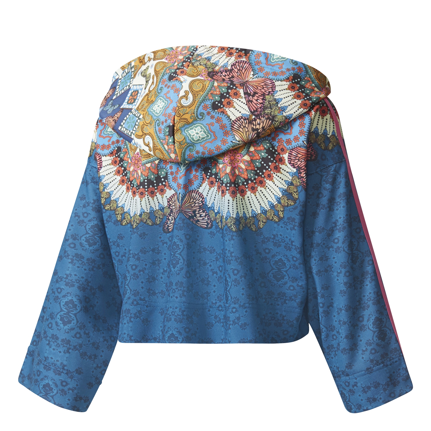 Borbomix Hoodie Originals multicolor W Adidas Crop HwZnxRqvS