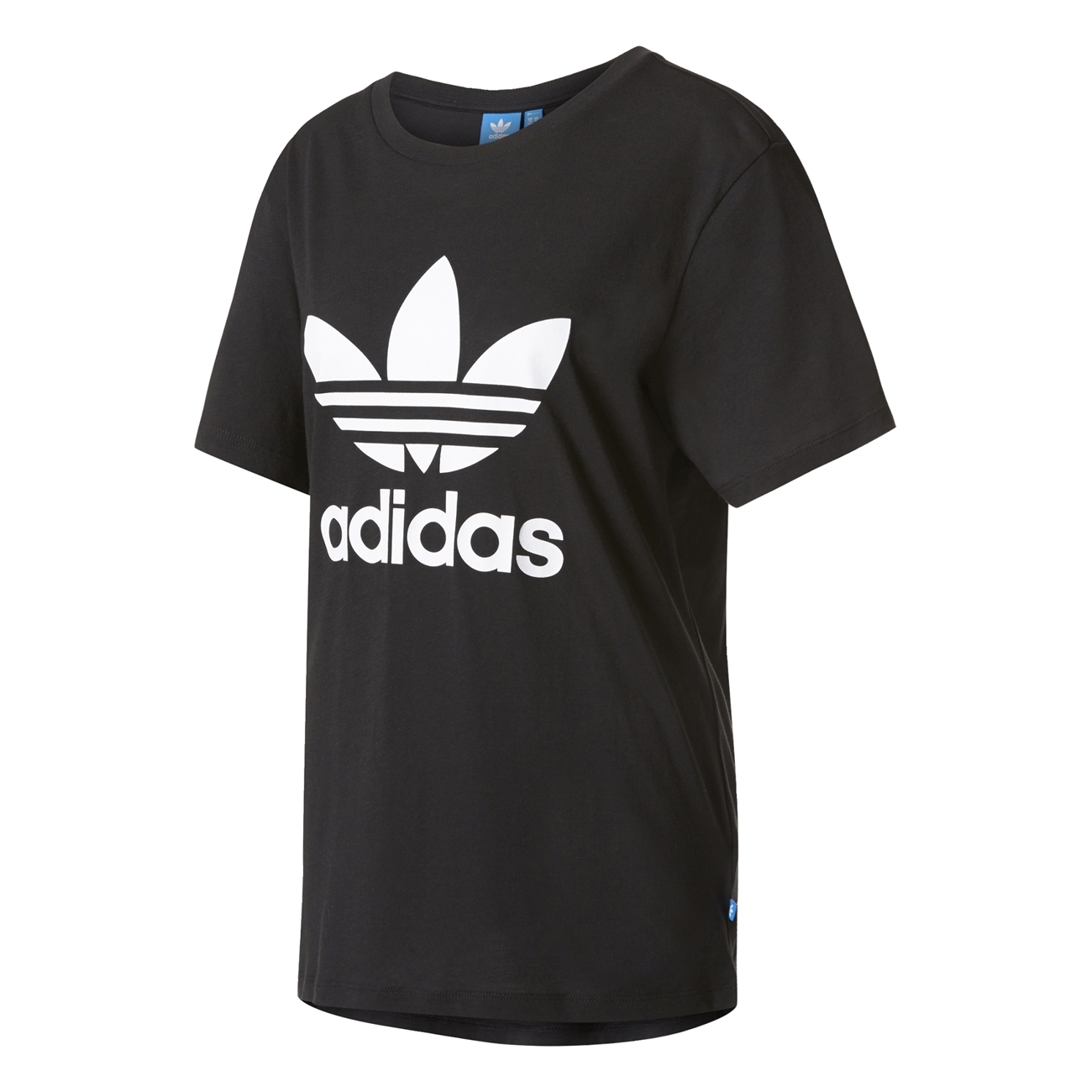Adidas Originals Boyfriend Logo Trefoil Tee W (black/white)