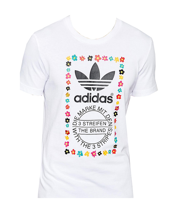 Adidas Originals Camiseta Graphic Pharrell Williams (blanco)