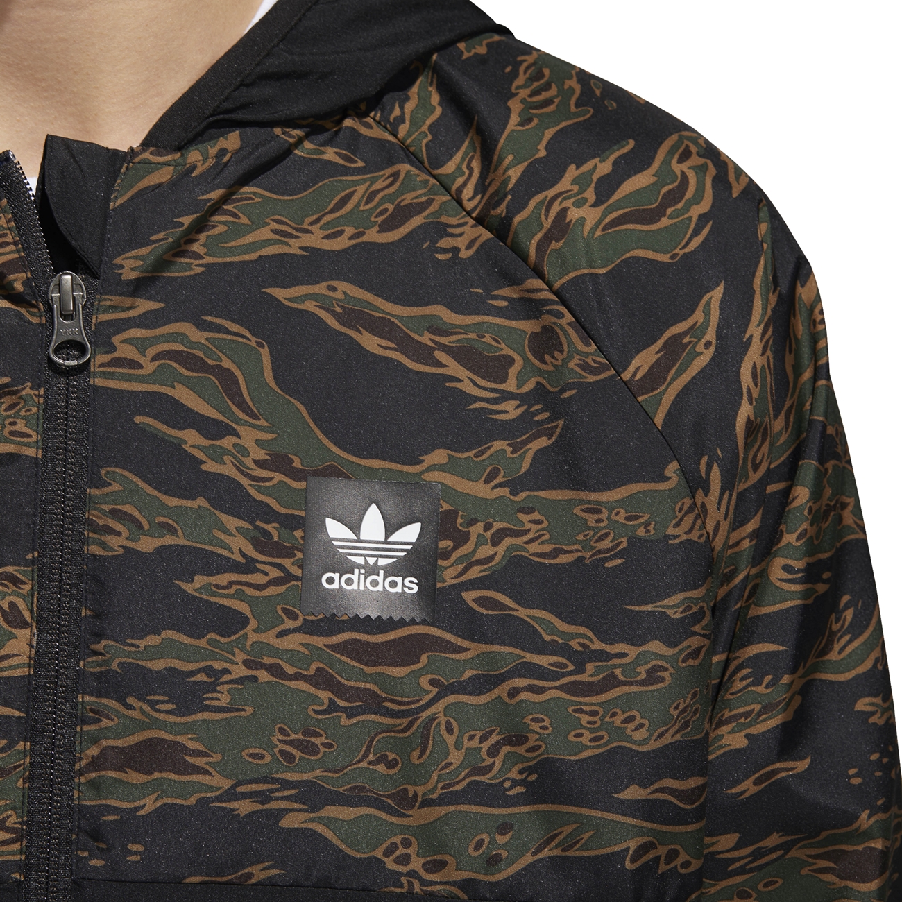 ADIDAS ORIGINALS CAMOUFLAGE BB WIND PACKABLE JACKET